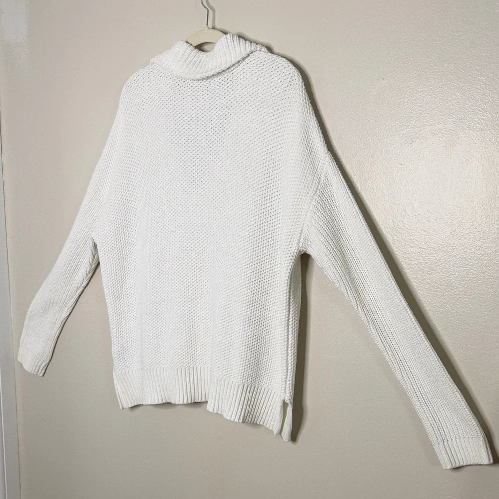 Lauren Ralph Lauren V-Neck Sweater in White Size XL - Picture 10 of 11